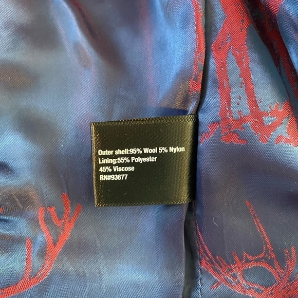 Baker by Ted Baker, Boys Tweed Blazer, Gray Tweed, Size 6-12M - Picture 8 of 12